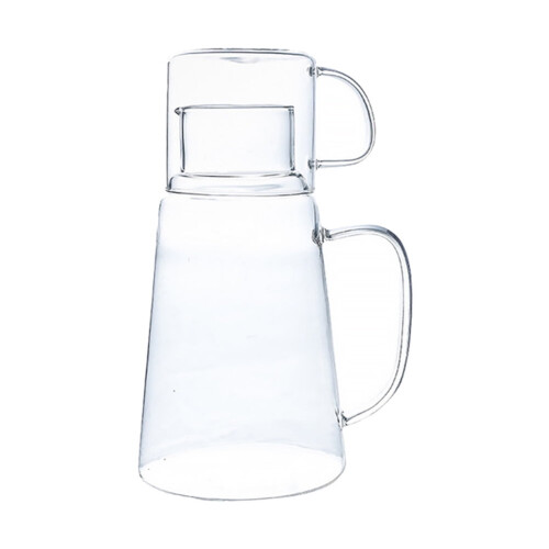 Glass Cold Water Pot with Large Capacity for Fruit Juice