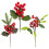 Artificial Red Berry Picks with Green Leaves 12 pcs 4