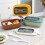 Lunch Container Box Modern Minimalist 1200ml with Utensils 3