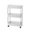 Rolling Storage Trolley 3-Tier Slim Design with 360 2