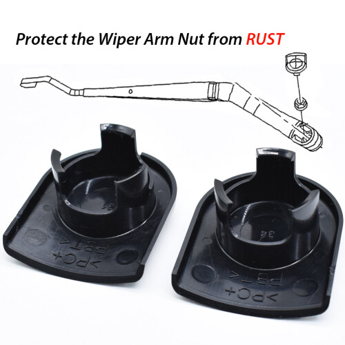 Front Windshield Wiper Arm Nut Cover for Chevrolet Malibu 2