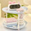 Cupcake Stand Round 2-Tier Blue 1