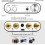 NS-10G Bluetooth 5.0 HiFi Power Amp 50Wx2 Black 7