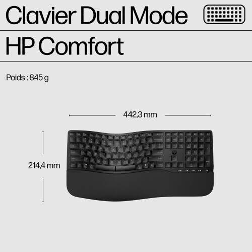 HP HP 685 CFT Dual-ModeKB/MseCombo BEL 1