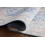 Layla Oriental Area Rug Blue Tangerine Distressed 6