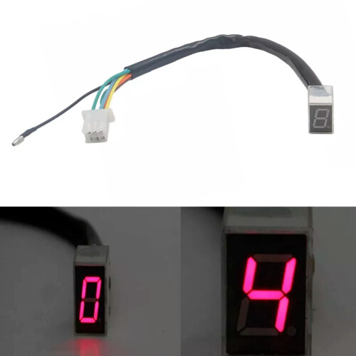 LED Digital Gear Indicator for Motorcycle Shift Lever