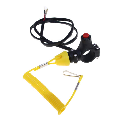 Emergency Kill Switch with 70cm Lanyard for 49cc Motorcycle