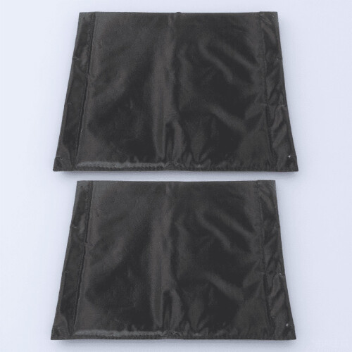 Black Nonslip Wheelchair Cushion 2 pcs