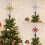 Glitter Hollow Star Christmas Tree Topper 1 Pack 1