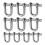 D Ring Shackles Stainless Steel D-Shaped Bow Shackles 1