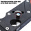 Chamfer Planer Adjustable Depth 45 Degree Bevel 8 Pcs 3
