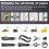 Drain Snake Drill Attachment Black Steel 50ft-100ft 3