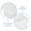 White Paint Bucket with Lid and Handle PP Material 1 Pack 8