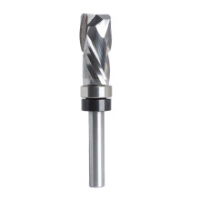 Lager Ultra-Performance Compressie Flush Trim Massief Carbide CNC Router Bit voor Houtbewerking Frees 1/4 Inch Shank