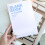 Pearl White B5 Grid Journal Compact 9.8x7x0.59 Inch with 1