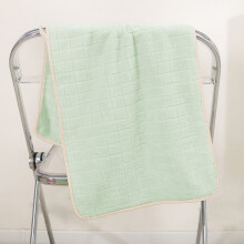 Checkerboard Coral Fleece Hand Towel 13.78" x 29.53"