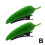 3D Simulation Vegetable Hairpin Resin Metal 1pc 6