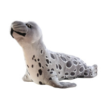 Seal Plush Doll with 3D Eyes Soft Stuffed Animal Pillow