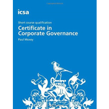 Certificate in Corporate Governance by Paul Moxey Paperback Book