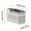 Compact countertop ice maker machine white 4