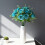 Artificial Red Poinsettia Flowers with Stems 4 Pcs 4