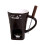 Ceramic Chocolate Fondue Cup with Candle Warmer 1 pc 2