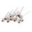 Inflating Pump Needle 100 Pcs for Sports and Exercise 3