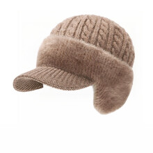 Men's Cold-Proof Knitted Beanie Fleece-Lined 3-in-1