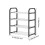 4-Tier Shoe Rack Black Space-Saving Easy Install 3