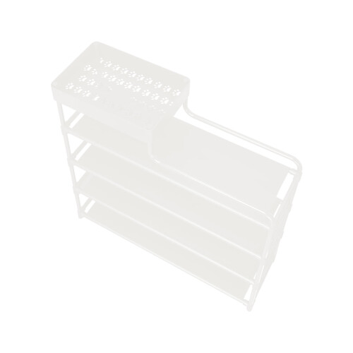 Shoe Storage Cabinet Dustproof Indoor 4-Tier 1