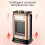 Mini Portable Electric Space Heater Energy Efficient 1 Unit 3
