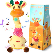Dancing Talking Giraffe Toy Stuffed Animal 10 Songs