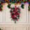 Artificial Pine Teardrop Wreath 19.68 inch with Red Berry 5