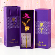 Coffret cadeau de rose éternelle pour femme (1 pièce)
