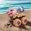 Dinosaur Construction Toy Car Push & Go Engineering Vehicle 6