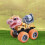 Dinosaur Construction Toy Car Push & Go Engineering Vehicle 5