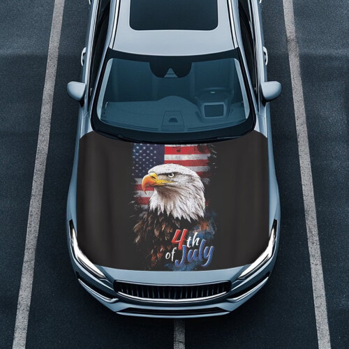 Örn US Flag Bilhuvskydd Polyester Vattentät1