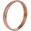 Bracciale in rame da donna, realizzato a mano, concavo, puro al 99%. 1