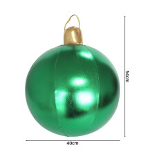 Palla di Natale gonfiabile per decorazione esterna, 1 pezzo