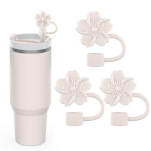 Tappo copricannuccia in silicone a forma di fiore per cannucce da 30 oz e 40 oz