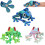 3D Printed Magnetic Frog Articulated Decor 8 inch 1