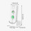 Wireless Intercom 2-Way 500m White 2