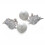 Faux Pearl Long Drop Earrings Gold Simple Dangle Clip-on 5