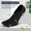 No Show Toe Socks Five Finger Invisible Liner 4 Pairs 5