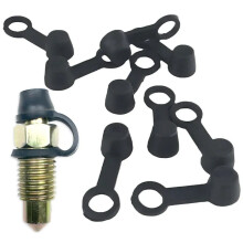 10Pcs Rubber Caliper Brake Bleed Nipple Grease Dust Caps Cover Motorcycle Car UK