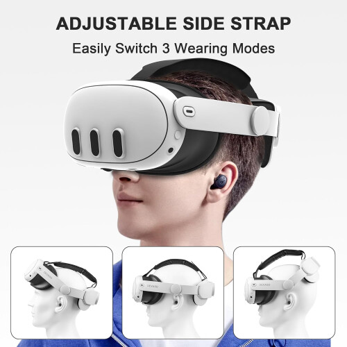 Adjustable Comfortable Head Strap for Meta Quest 3 1