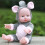 Talking Vinyl Doll Interactive Baby Toy Soft Washable Rubber 4
