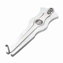 Jaw Harp Silver Portable Ethnic Musical Instrument for