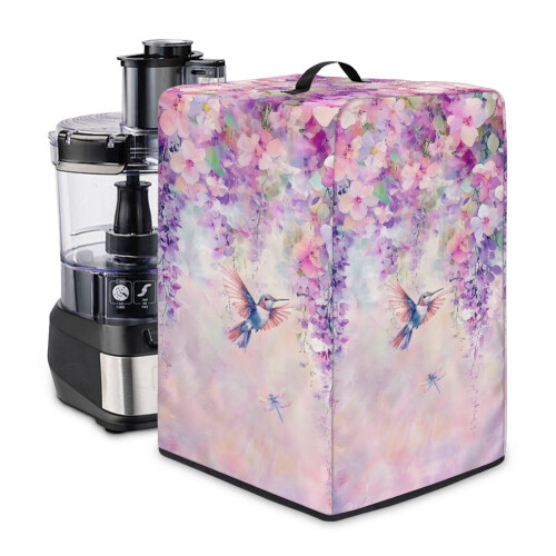 Juicer Dammskydd Kolibri Trollslända Blomtryck 8x8x17