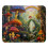 Mauspad Bunte Pilze Regenbogen 21x25cm Rutschfest 1